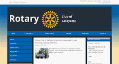 Desktop Screenshot of lafayetterotary.org